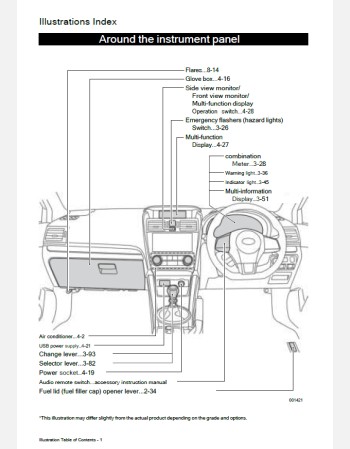 subaru wrx sti& s4 2019- 2020 owners manual in english (jdm)